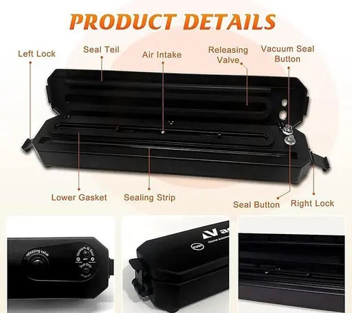 Automatic Electric Vaccume Sealer Machine For Food Packaging