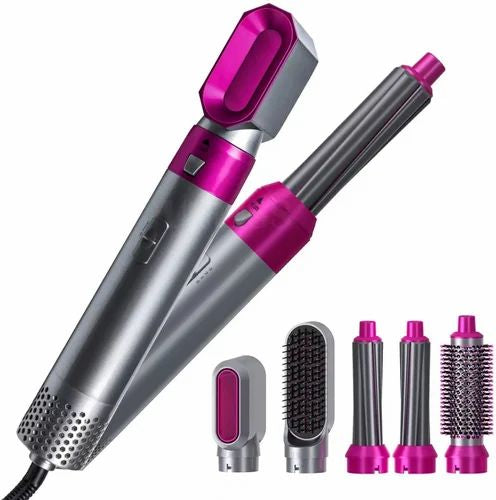 5 in 1 Hair Styler Dryer Brush for Women | Hair Curler, Straightener, Volumizer & Hot Air Brush