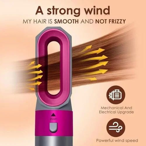 5 in 1 Hair Styler Dryer Brush for Women | Hair Curler, Straightener, Volumizer & Hot Air Brush