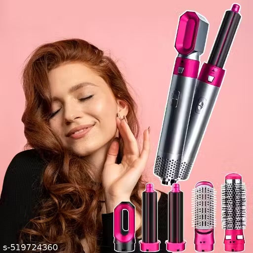 5 in 1 Hair Styler Dryer Brush for Women | Hair Curler, Straightener, Volumizer & Hot Air Brush