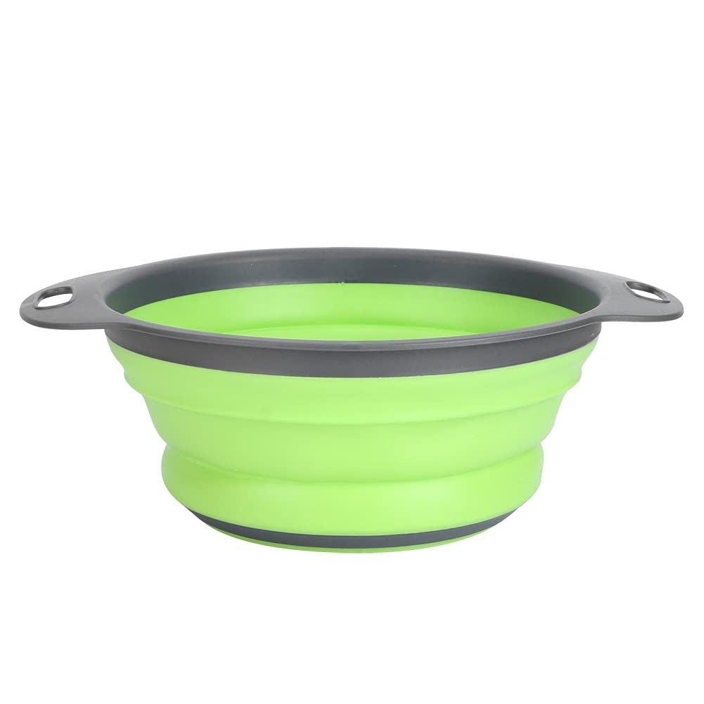 Smart Foldable Silicone Kitchen Strainer Basket – For Food & Fruit Drain