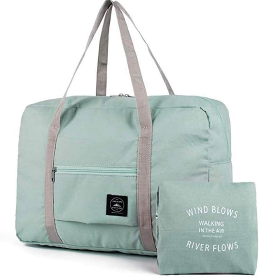 Foldable Travel Duffle Bag for Men & Women | Lightweight, Waterproof, Multipurpose Luggage Organizer