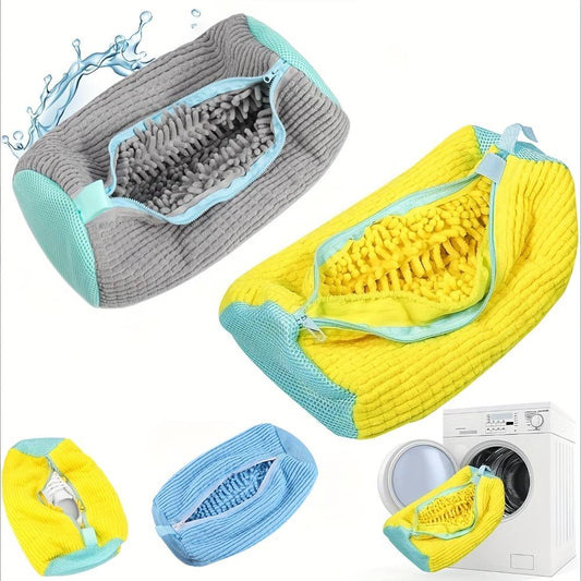 Premium Microfiber Shoe Washing Bag for Washing Machine