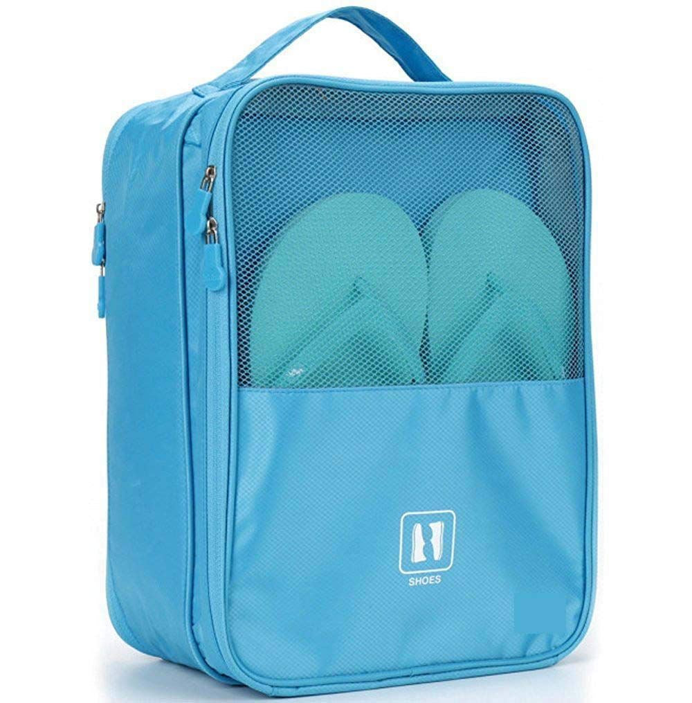 💼 Waterproof Travel Shoe Organizer Bag | Foldable & Compact Shoe Storage  | Ideal for Trips, Gym, Luggage